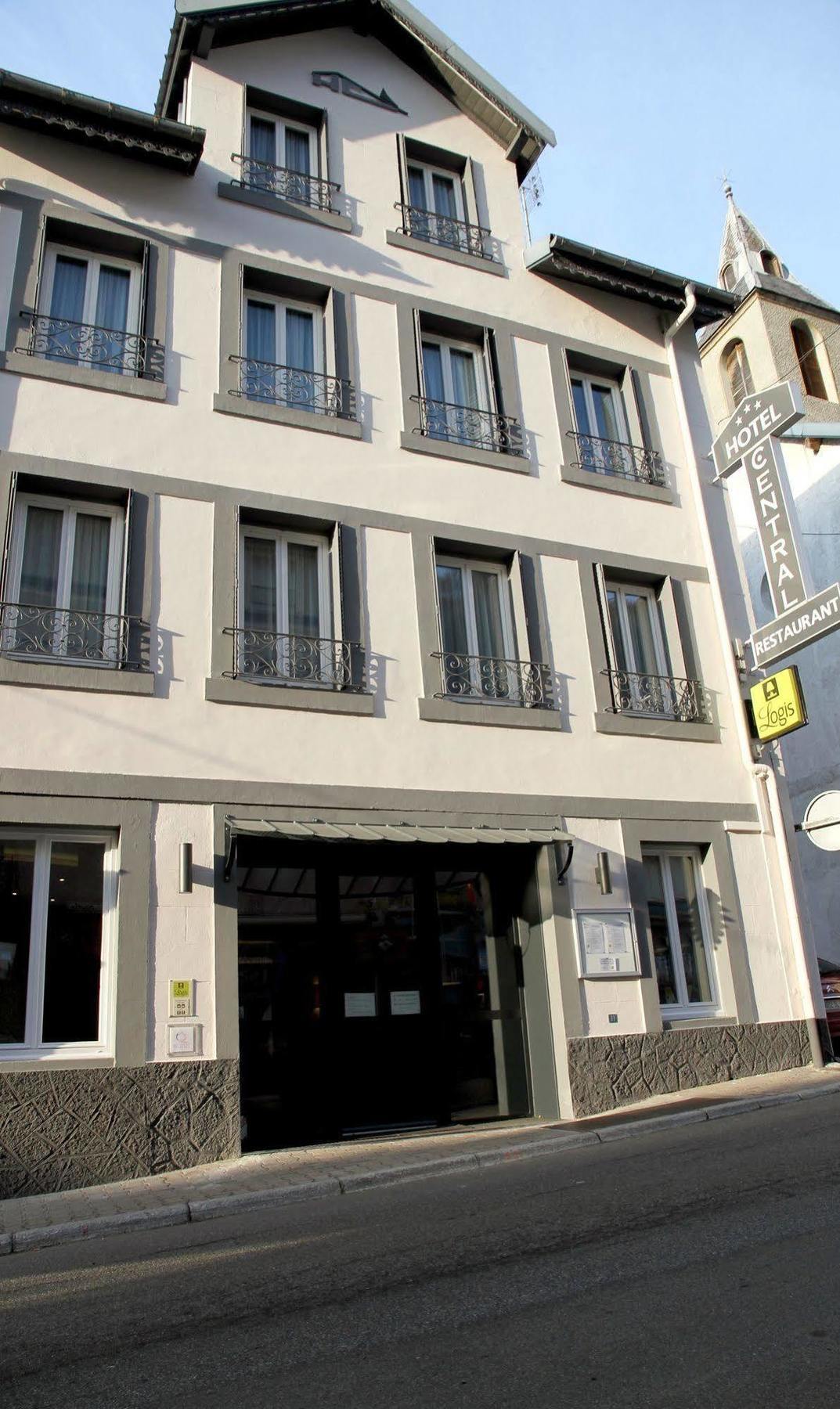 בארג'ס Logis Hotel Le Central מראה חיצוני תמונה